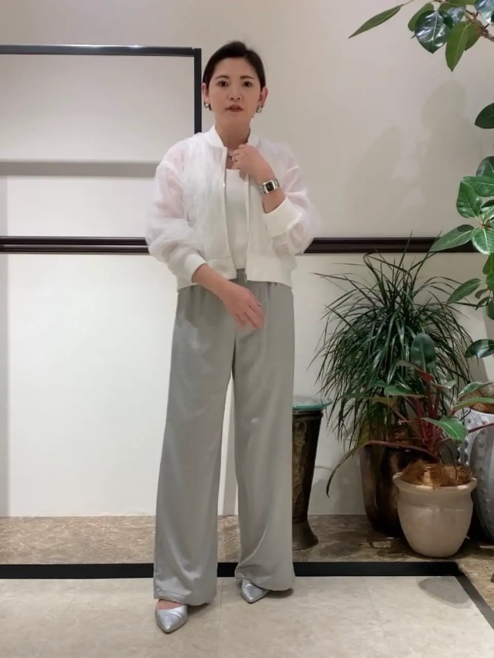 GRACE CONTINENTAL N.YURI コーディネート画像