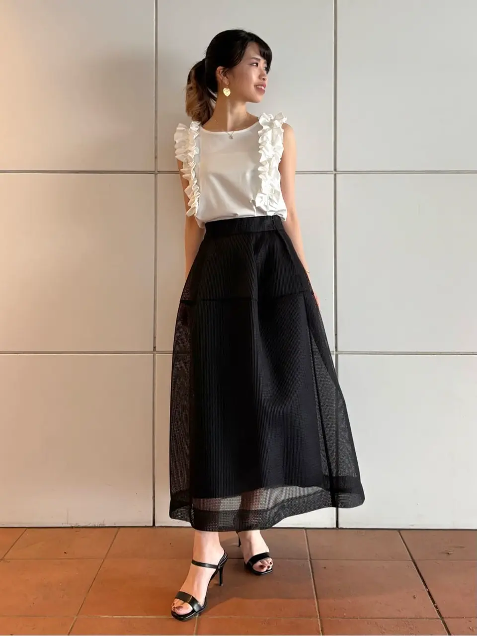 GRACE CONTINENTAL FUKUSHIMA YURIE コーディネート画像