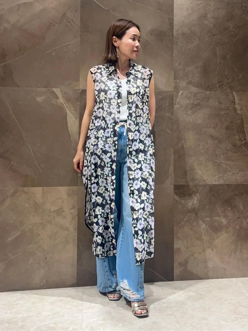 GRACE CONTINENTAL 穐山　香織 コーディネート画像