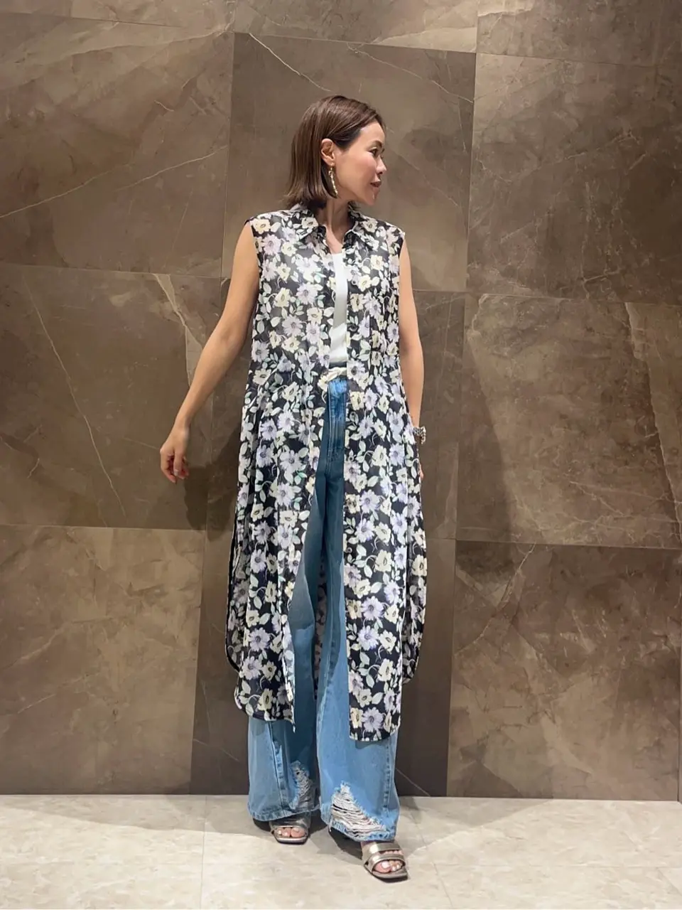 GRACE CONTINENTAL 穐山　香織 コーディネート画像