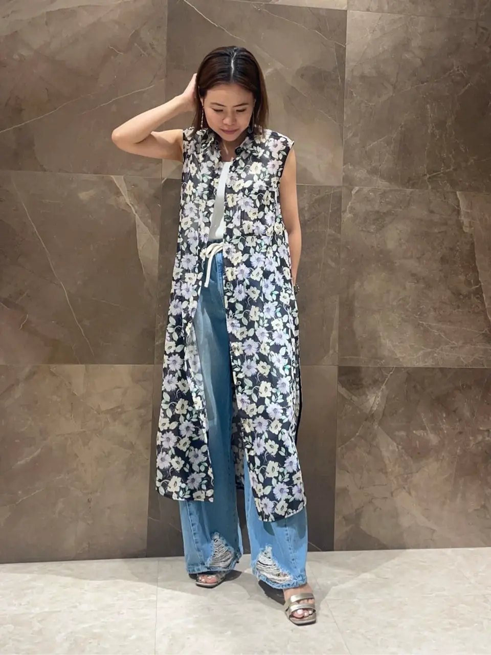 GRACE CONTINENTAL 穐山　香織 コーディネート画像