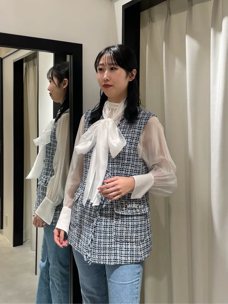 GRACE CONTINENTAL 端場　わかな コーディネート画像