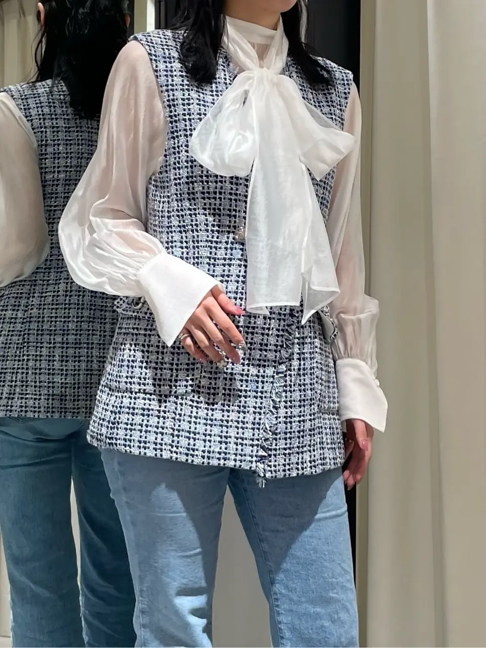 GRACE CONTINENTAL 端場　わかな コーディネート画像