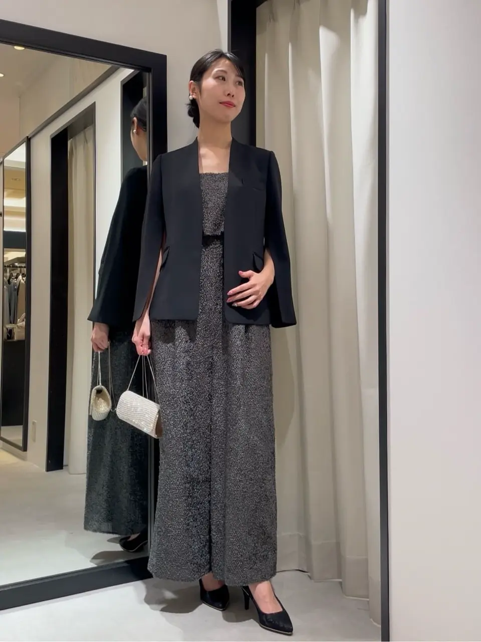 GRACE CONTINENTAL 端場　わかな コーディネート画像