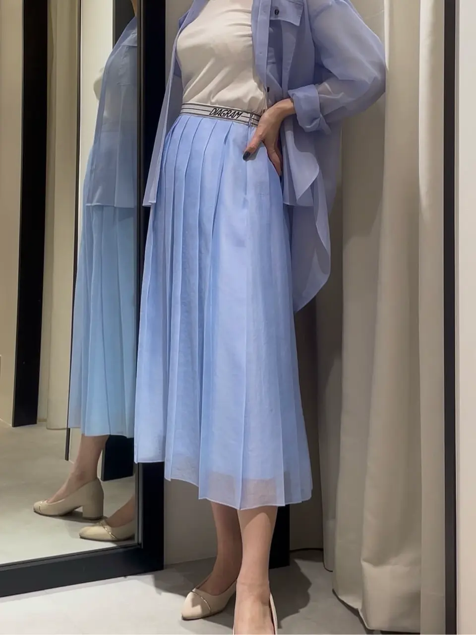 GRACE CONTINENTAL 端場　わかな コーディネート画像