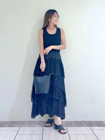 GRACE CONTINENTAL yukimi yonee コーディネート画像