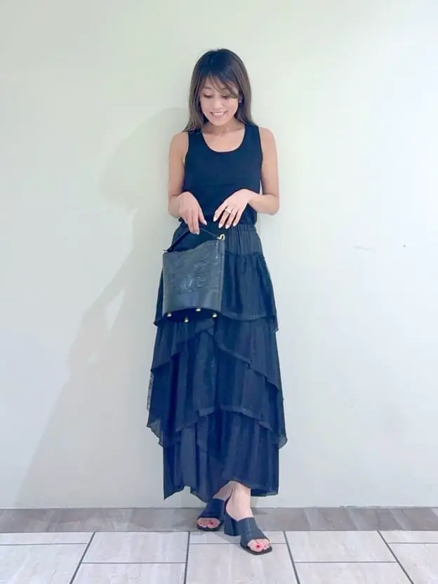 GRACE CONTINENTAL yukimi yonee コーディネート画像