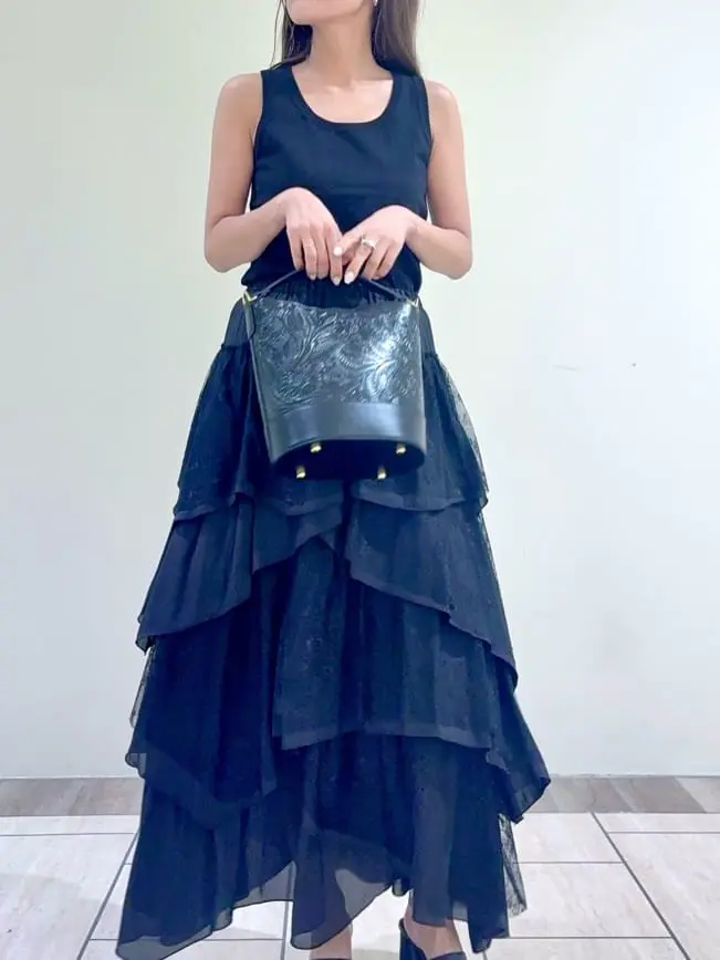 GRACE CONTINENTAL yukimi yonee コーディネート画像