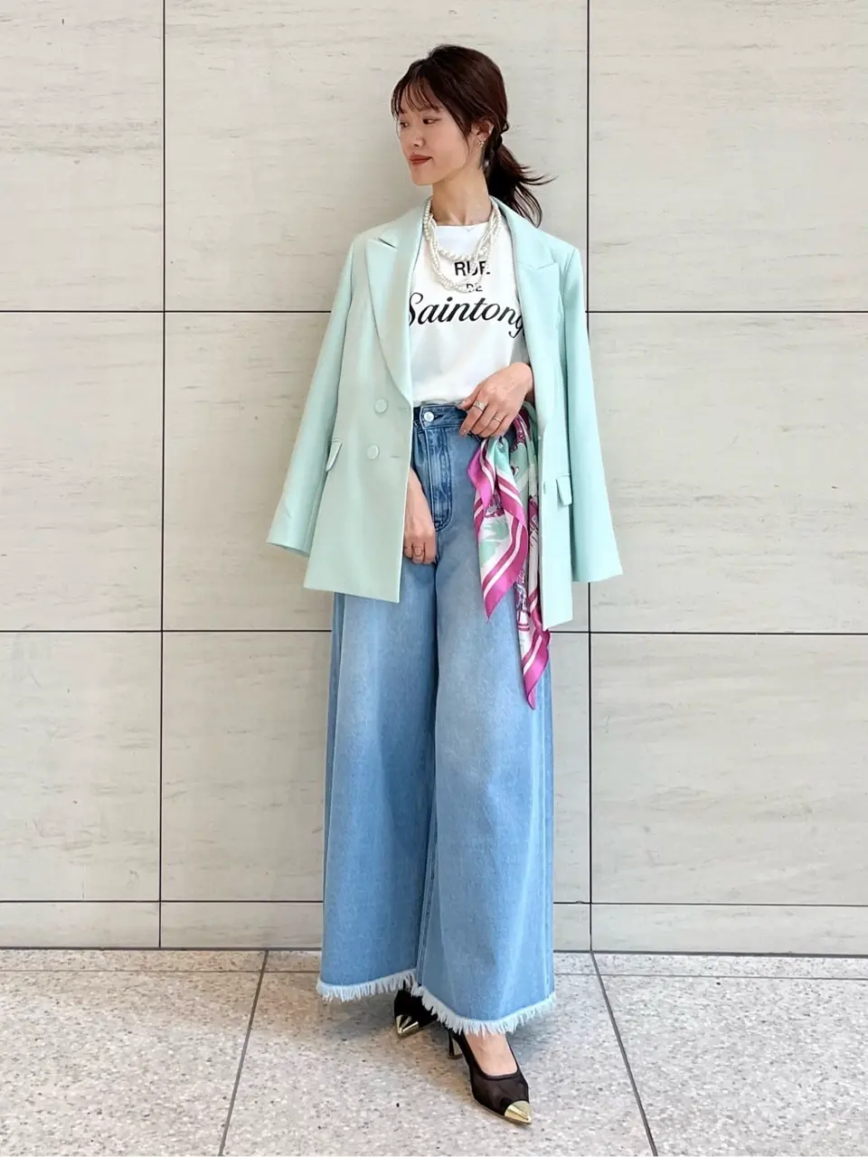 GRACE CONTINENTAL A.Kameyama コーディネート画像