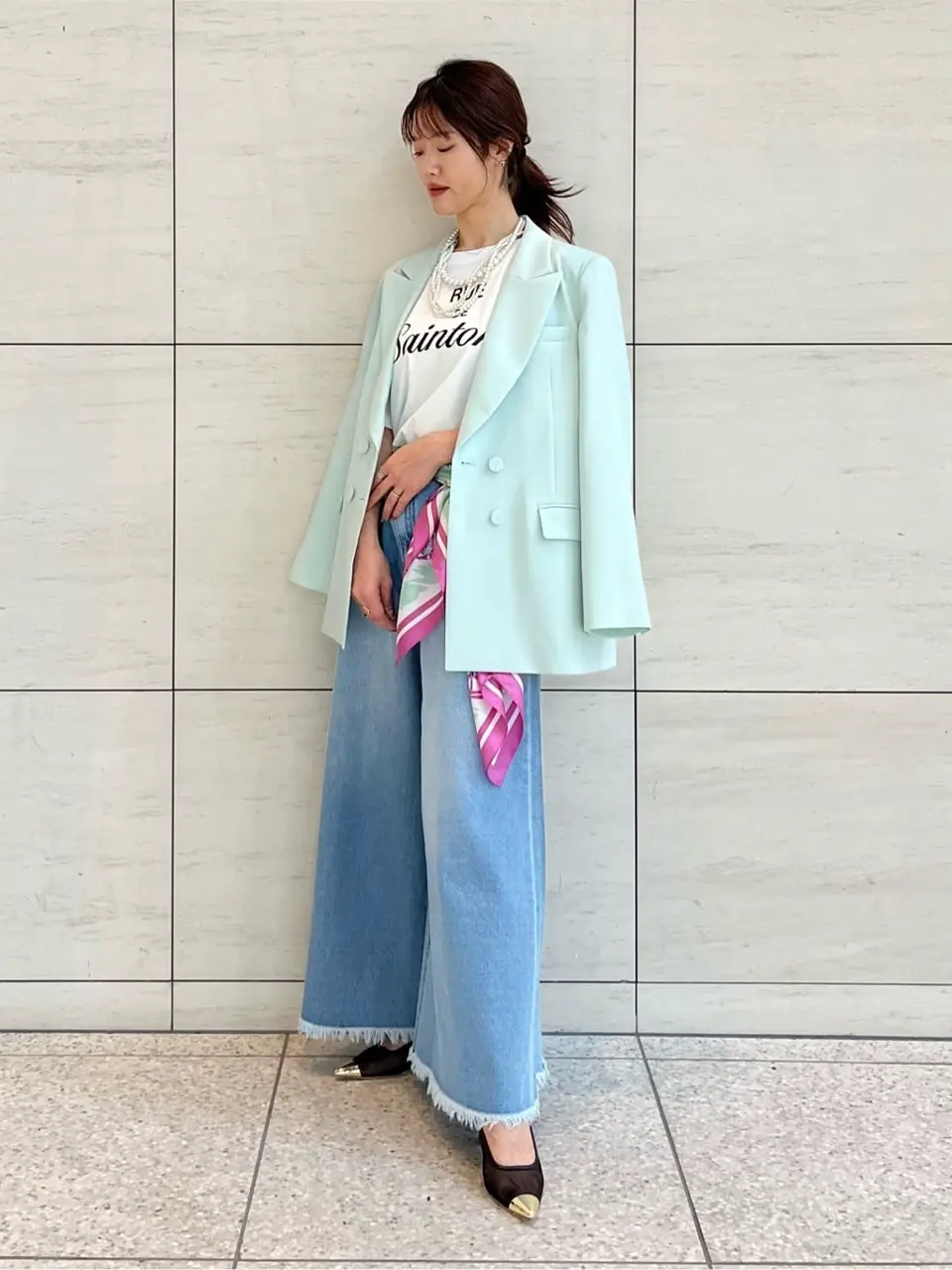 GRACE CONTINENTAL A.Kameyama コーディネート画像