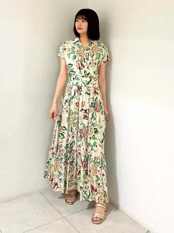 GRACE CONTINENTAL MORITA AI コーディネート画像