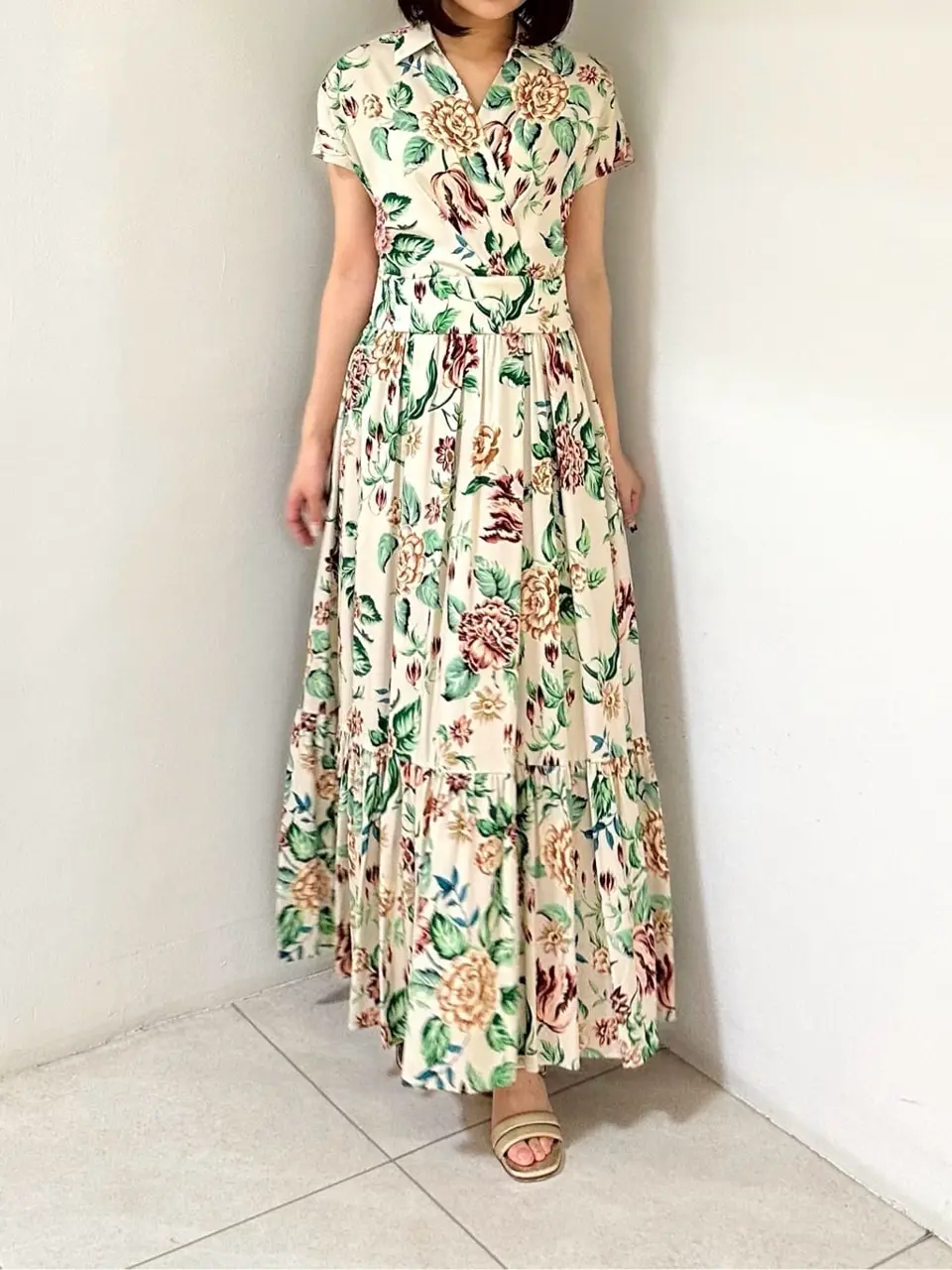 GRACE CONTINENTAL MORITA AI コーディネート画像