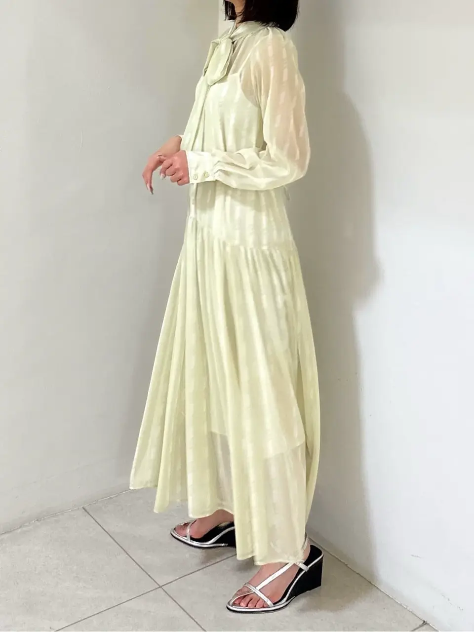 GRACE CONTINENTAL MORITA AI コーディネート画像