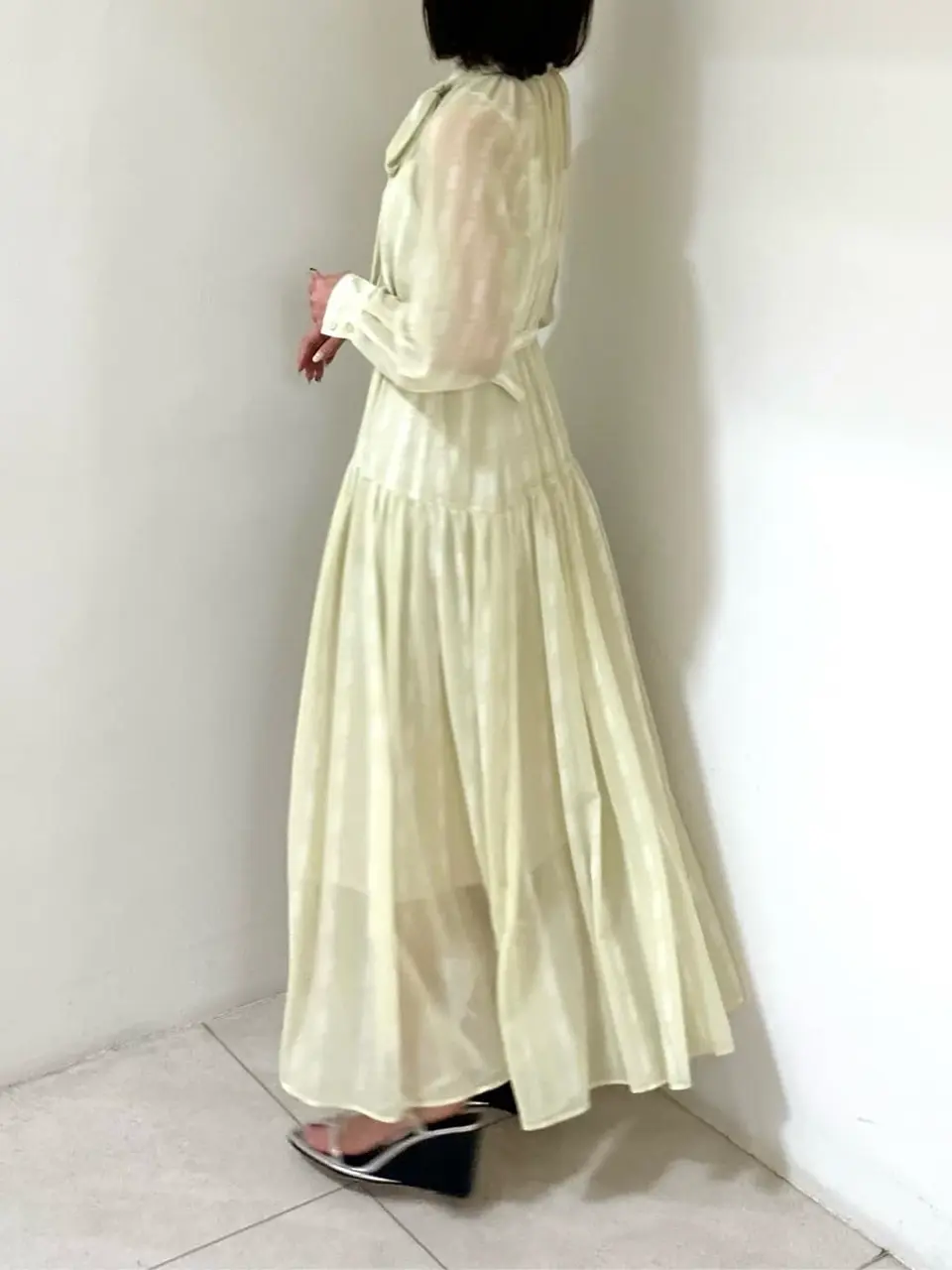 GRACE CONTINENTAL MORITA AI コーディネート画像