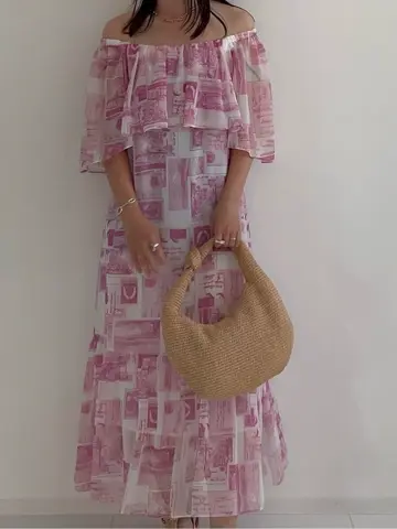 GRACE CONTINENTAL 古川温子 コーディネート画像