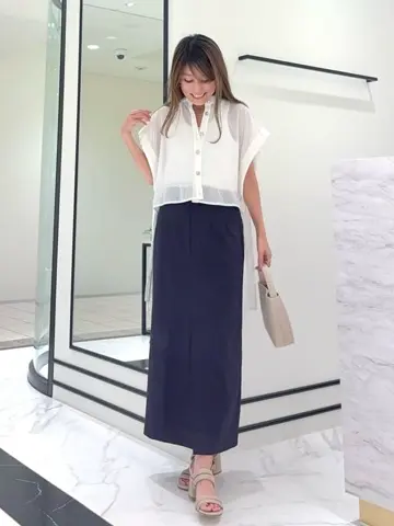 GRACE CONTINENTAL yukimi yonee コーディネート画像