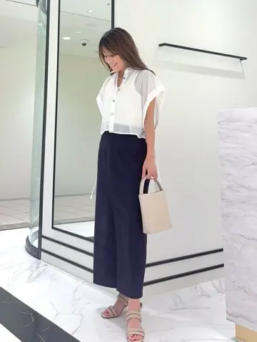 GRACE CONTINENTAL yukimi yonee コーディネート画像