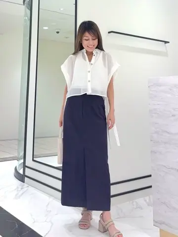 GRACE CONTINENTAL yukimi yonee コーディネート画像