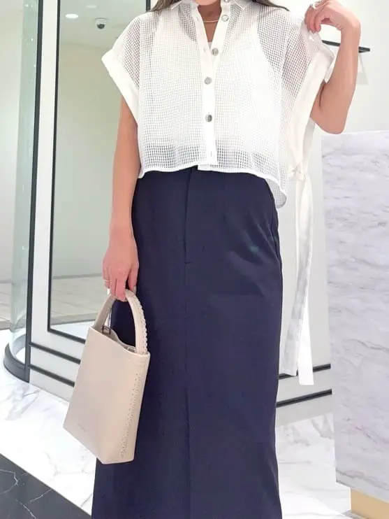 GRACE CONTINENTAL yukimi yonee コーディネート画像