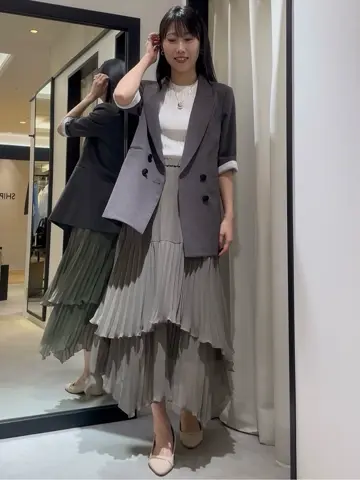 GRACE CONTINENTAL 端場　わかな コーディネート画像