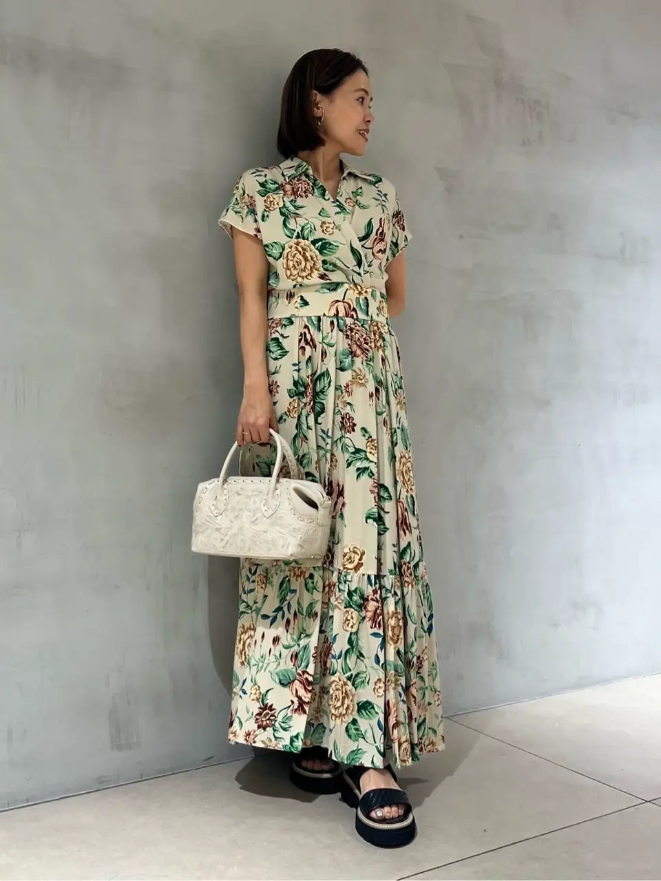 GRACE CONTINENTAL 穐山　香織 コーディネート画像