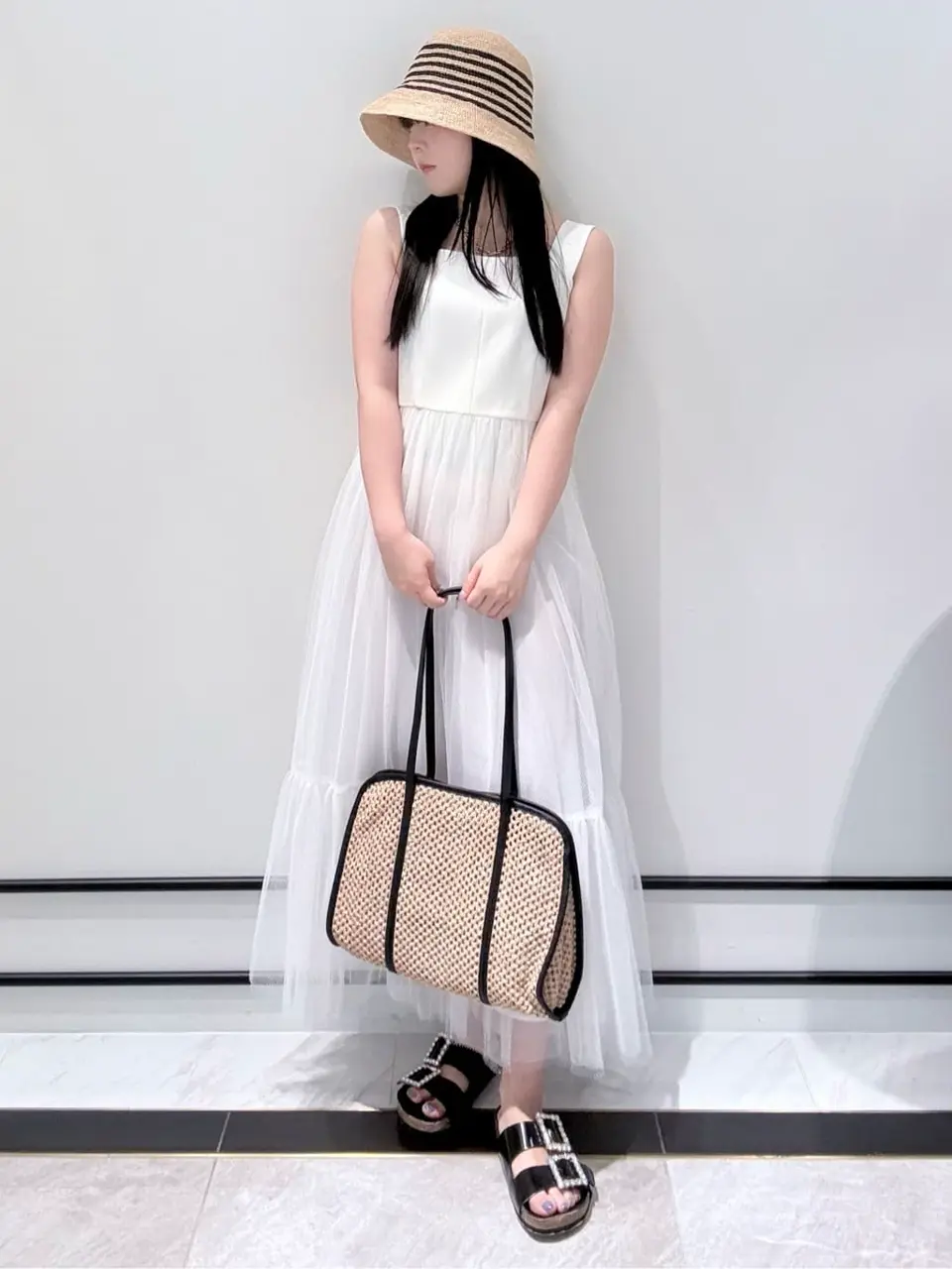 GRACE CONTINENTAL 森南海 コーディネート画像