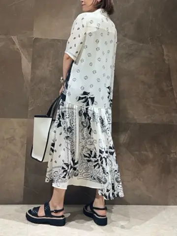 GRACE CONTINENTAL 穐山　香織 コーディネート画像