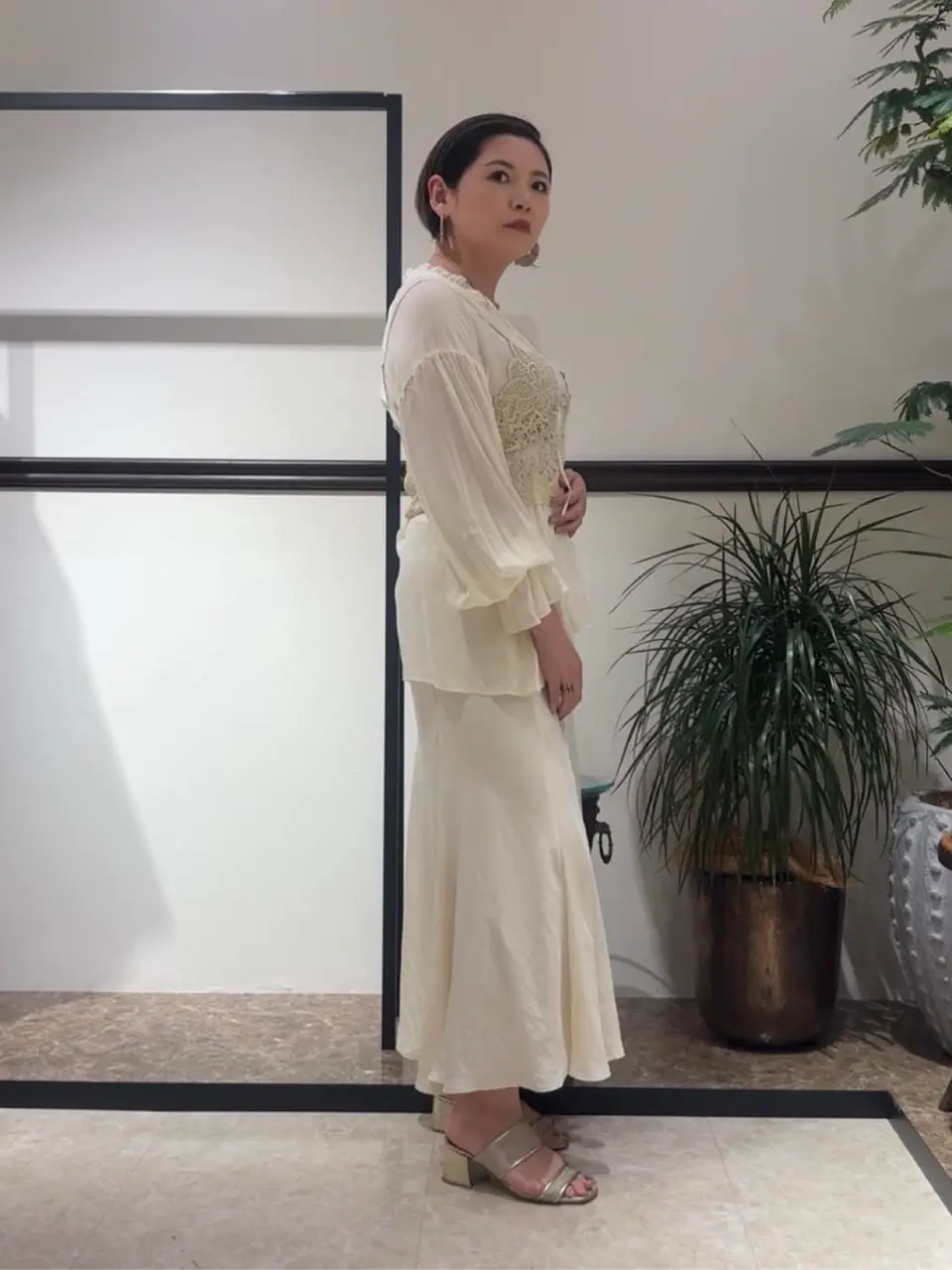 GRACE CONTINENTAL N.YURI コーディネート画像