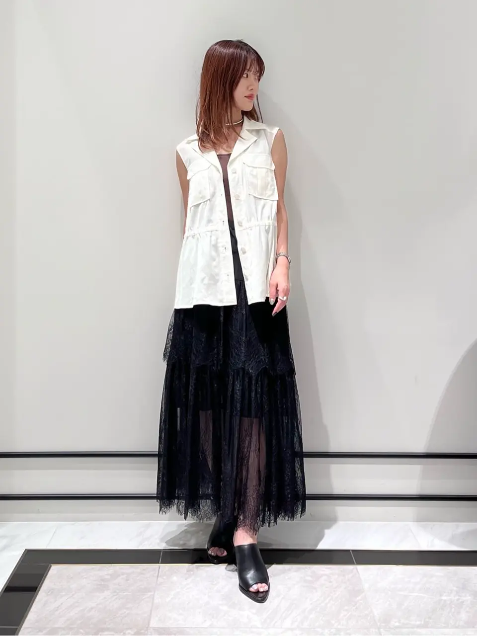 GRACE CONTINENTAL A.Kameyama コーディネート画像