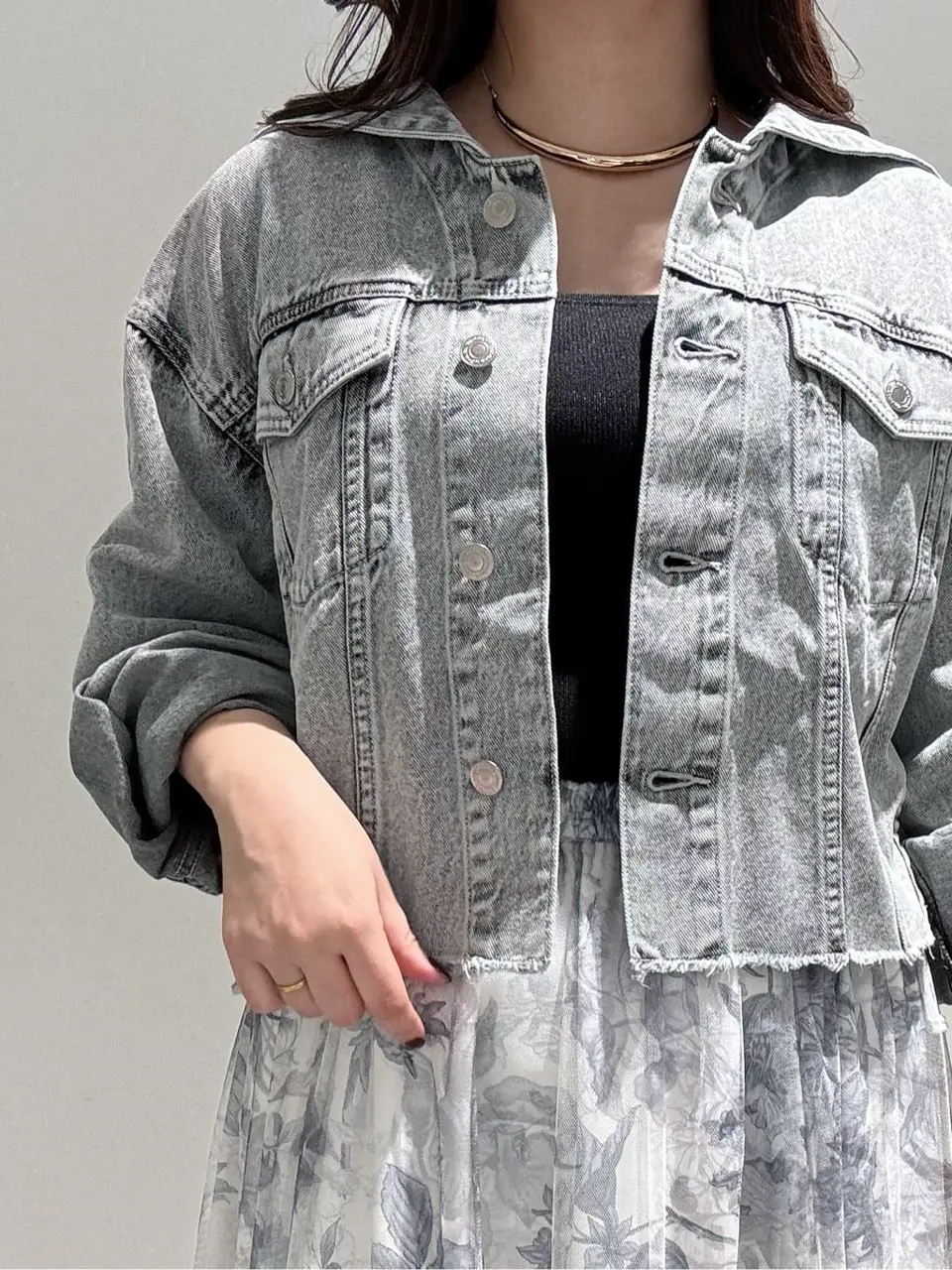 GRACE CONTINENTAL MOMOKO コーディネート画像