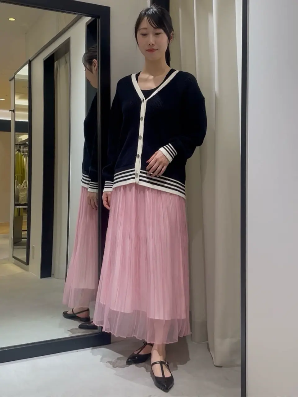 GRACE CONTINENTAL 端場　わかな コーディネート画像