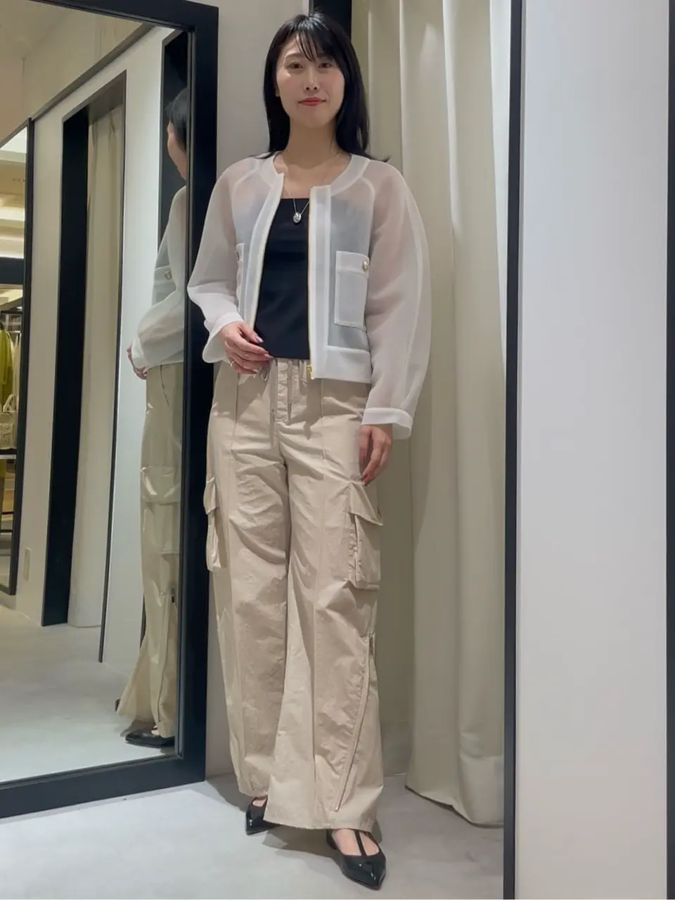 GRACE CONTINENTAL 端場　わかな コーディネート画像