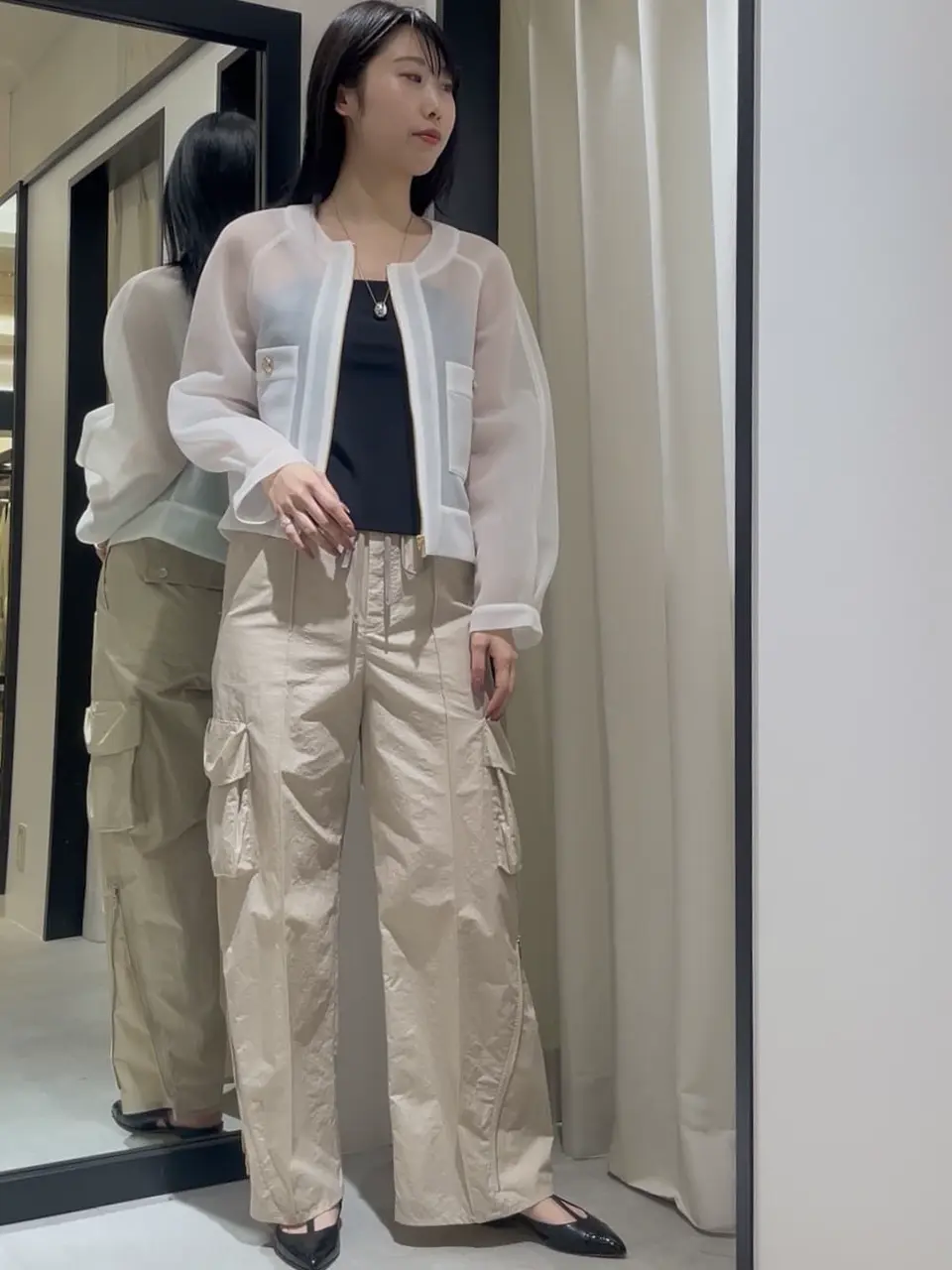 GRACE CONTINENTAL 端場　わかな コーディネート画像