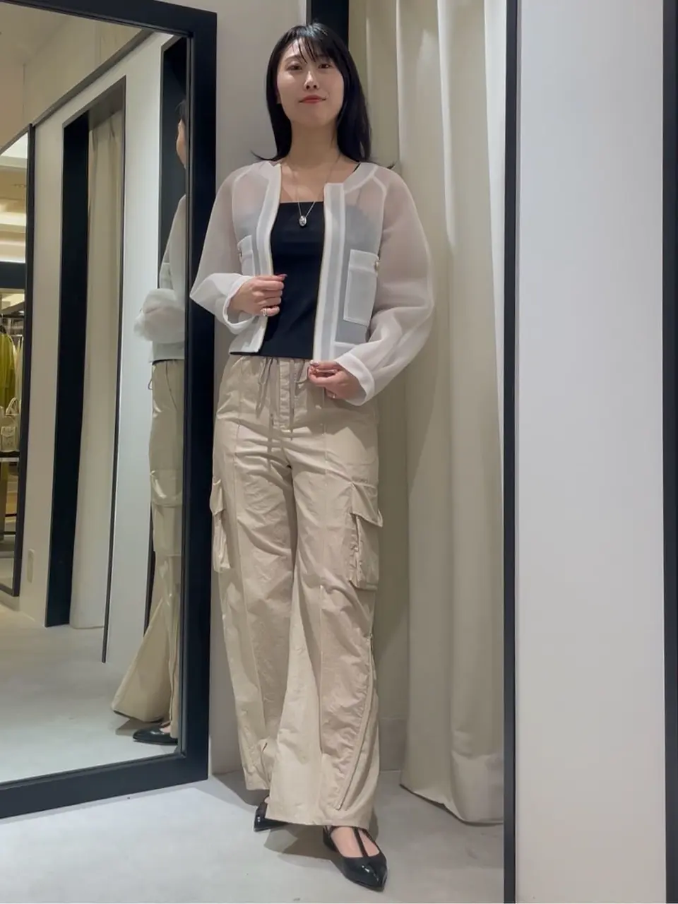 GRACE CONTINENTAL 端場　わかな コーディネート画像