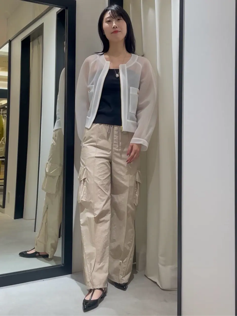 GRACE CONTINENTAL 端場　わかな コーディネート画像