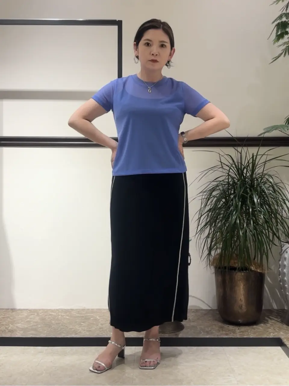 GRACE CONTINENTAL N.YURI コーディネート画像