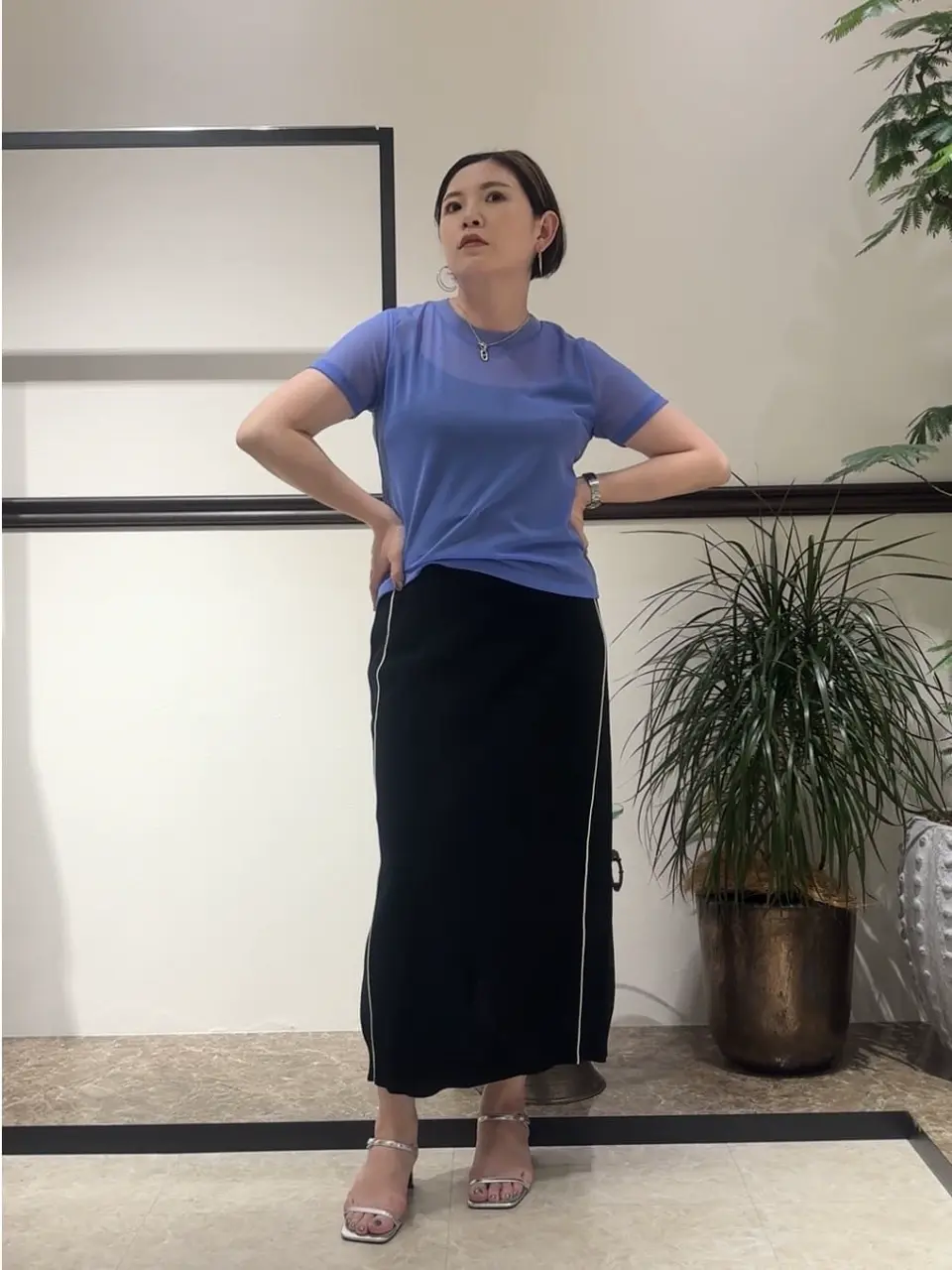 GRACE CONTINENTAL N.YURI コーディネート画像