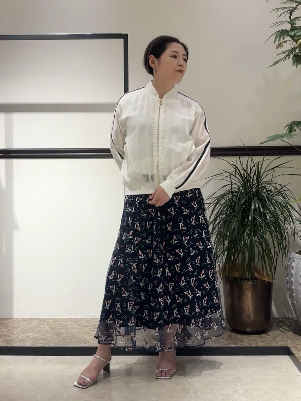 GRACE CONTINENTAL N.YURI コーディネート画像