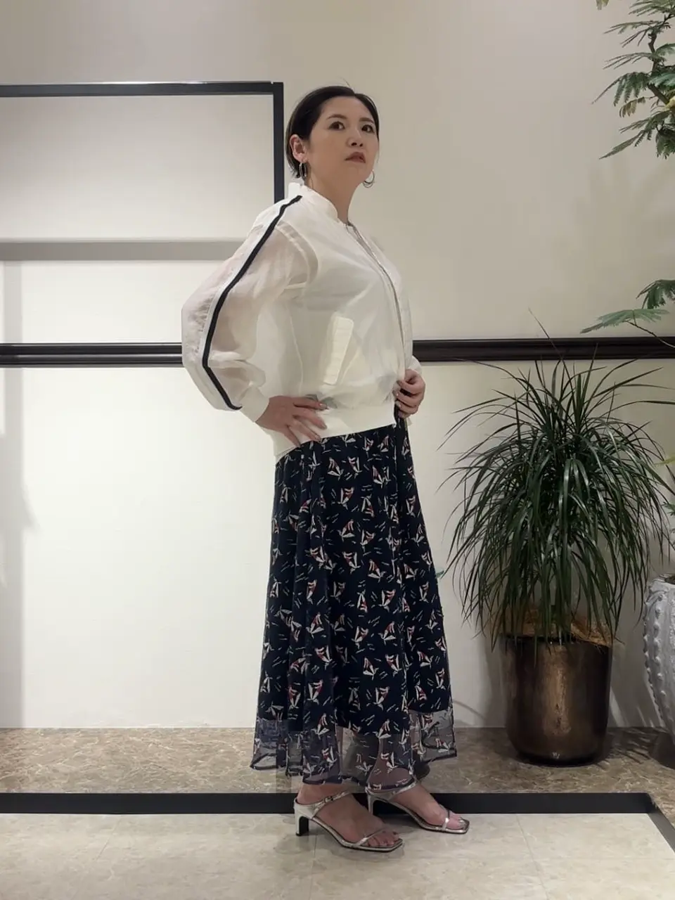 GRACE CONTINENTAL N.YURI コーディネート画像