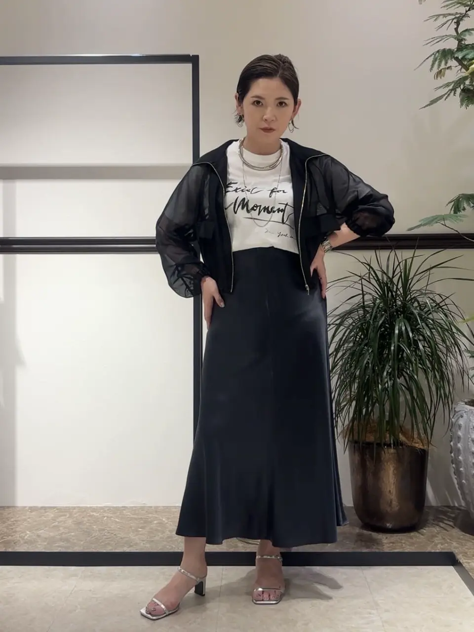 GRACE CONTINENTAL N.YURI コーディネート画像