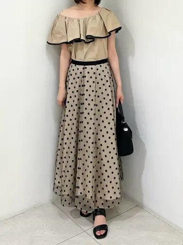 GRACE CONTINENTAL MORITA AI コーディネート画像