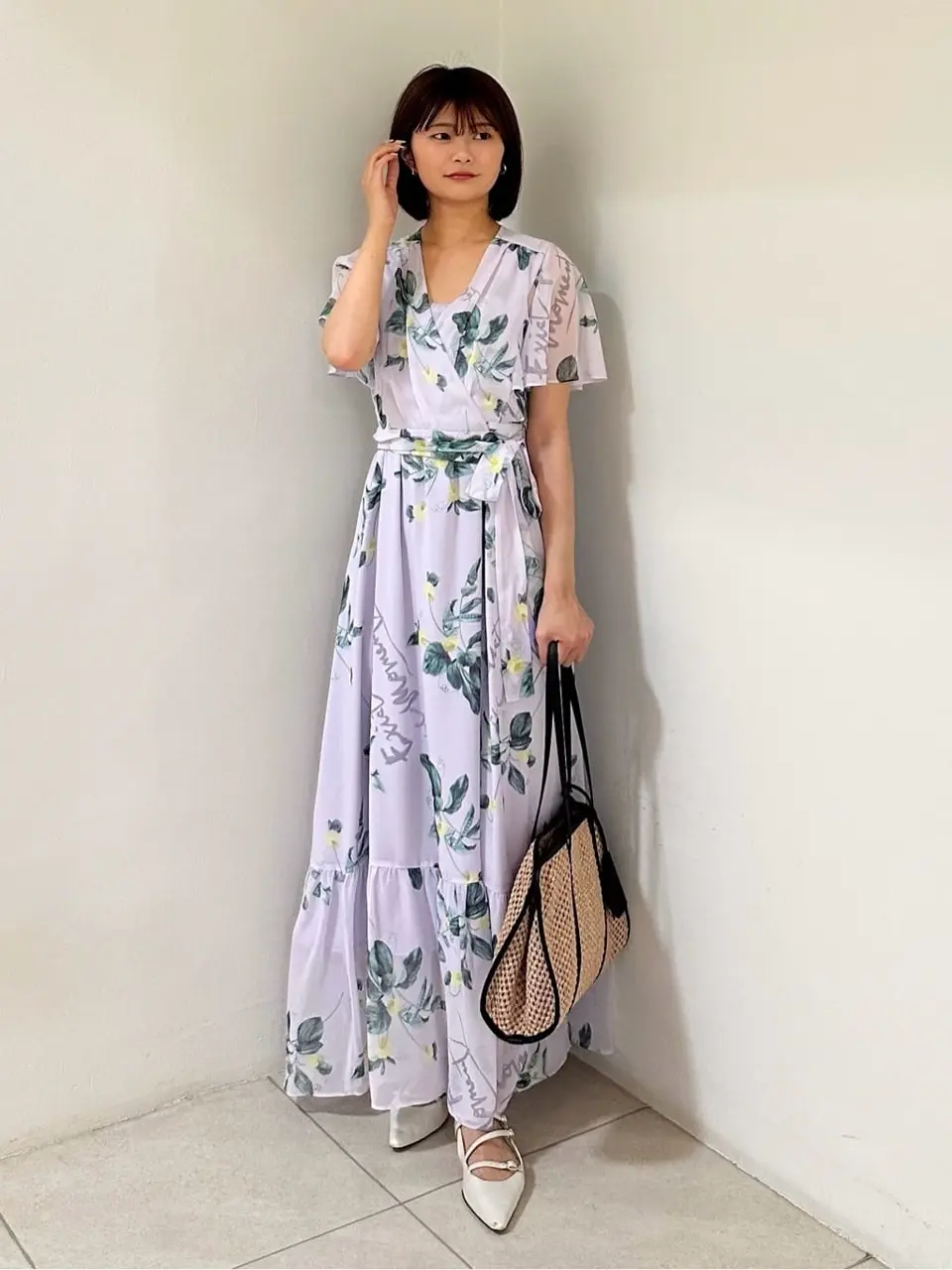 GRACE CONTINENTAL MORITA AI コーディネート画像