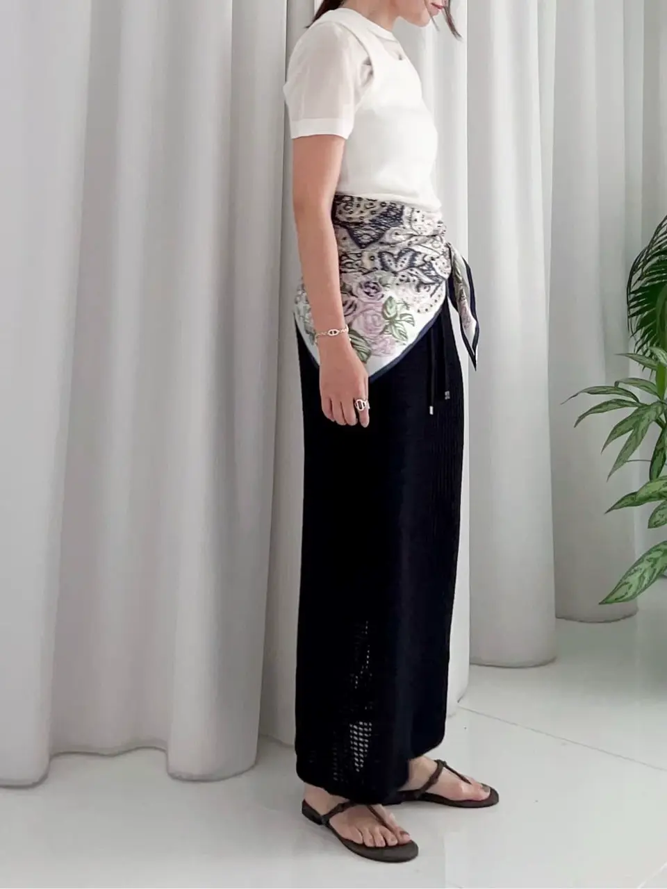 GRACE CONTINENTAL 古川温子 コーディネート画像