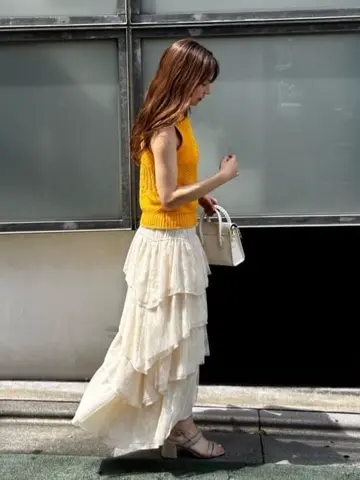 GRACE CONTINENTAL Hikaru Okada コーディネート画像