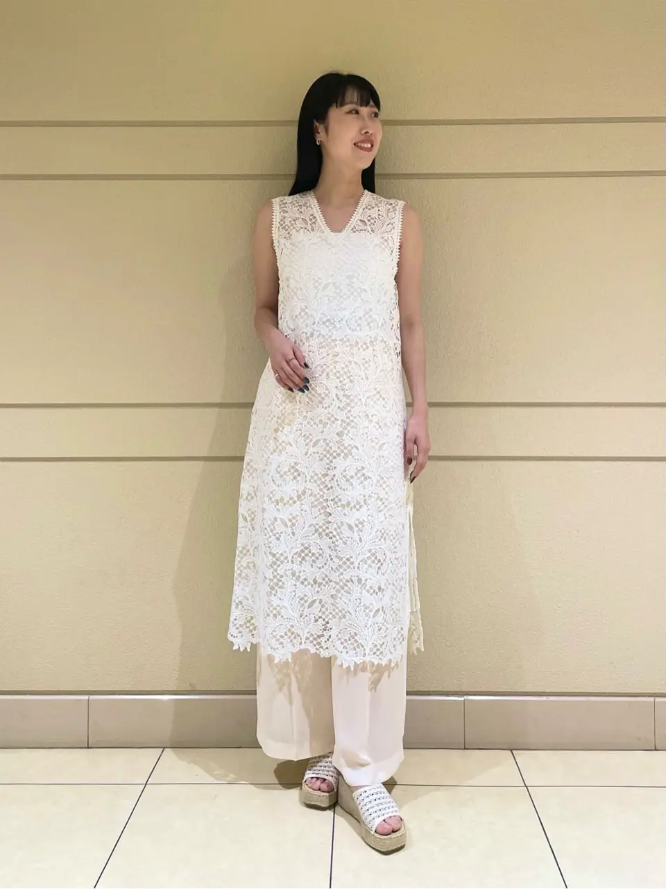 GRACE CONTINENTAL 端場　わかな コーディネート画像