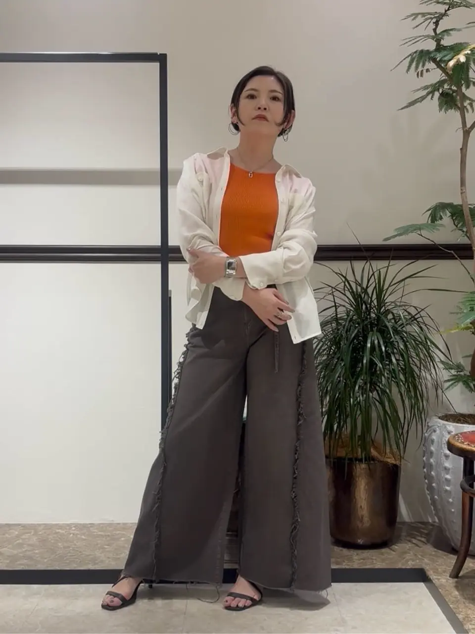 GRACE CONTINENTAL N.YURI コーディネート画像