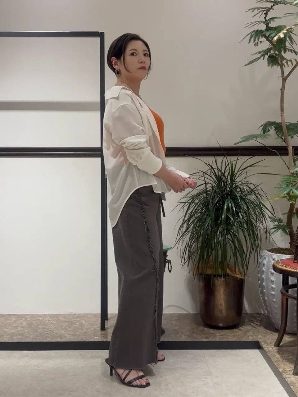 GRACE CONTINENTAL N.YURI コーディネート画像