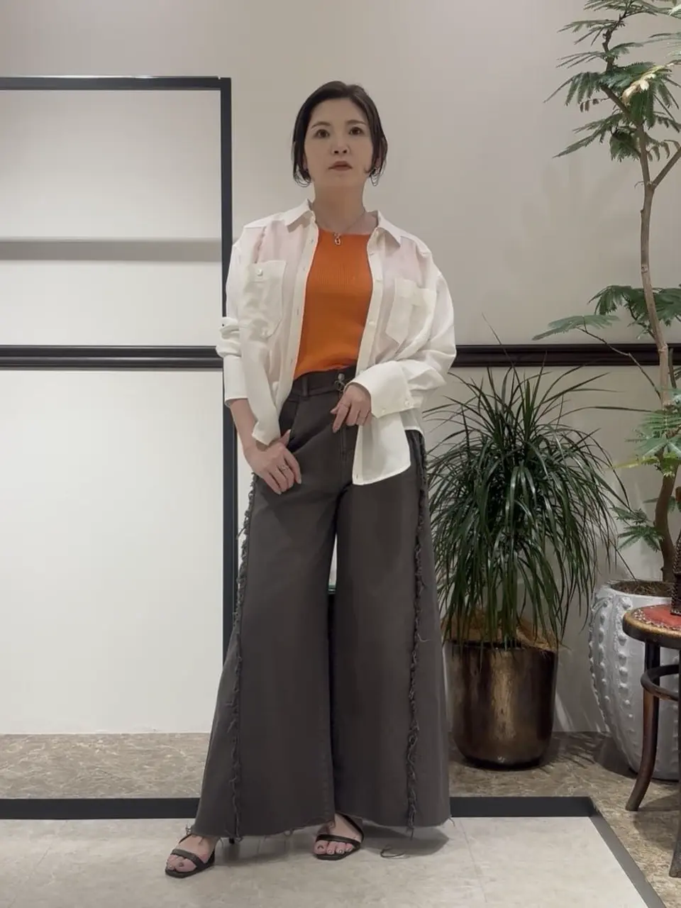 GRACE CONTINENTAL N.YURI コーディネート画像