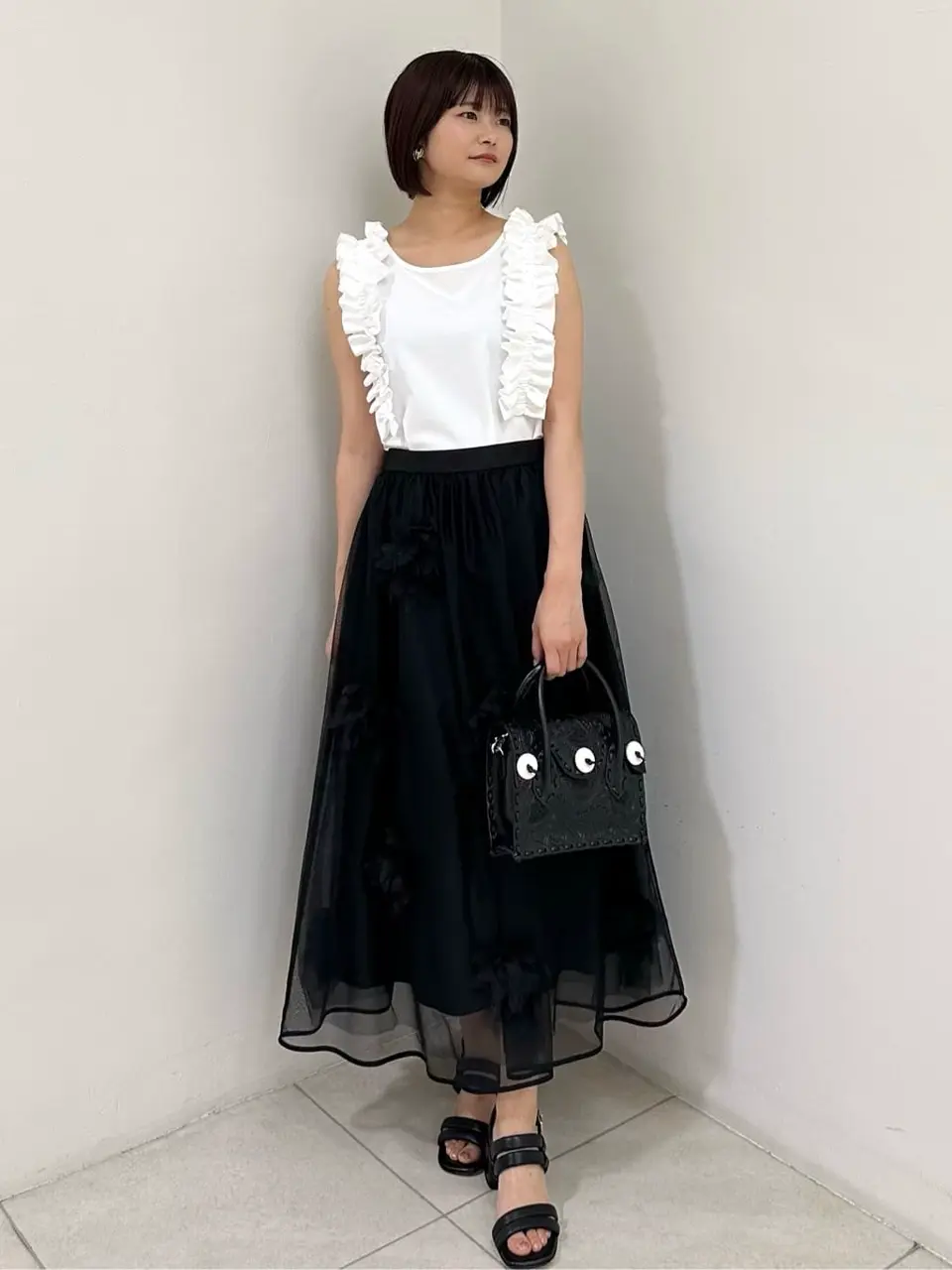 GRACE CONTINENTAL MORITA AI コーディネート画像