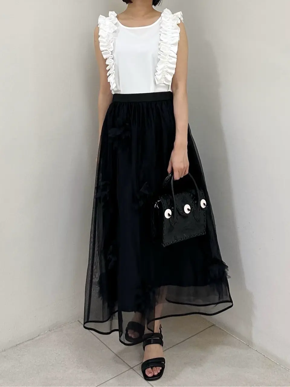 GRACE CONTINENTAL MORITA AI コーディネート画像